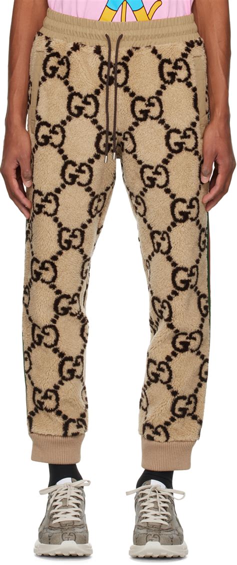 fuzzy gucci pants|Farfetch Gucci pants.